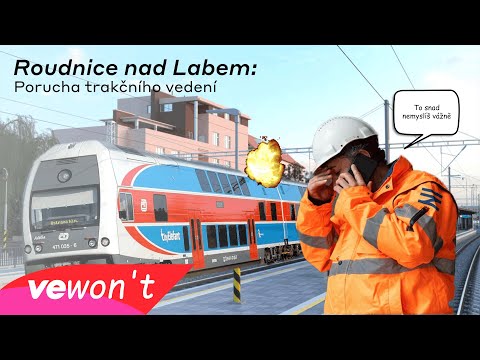 Roudnice nad Labem: Porucha trakčního vedení (Song)