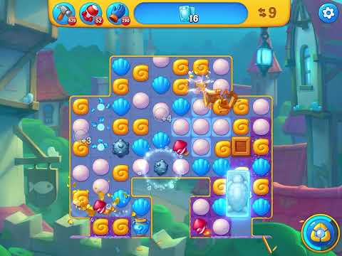 Fishdom level 6927 no boosters フィッシュダム ノーマル [Friend's]