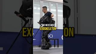 Exoskeleton that walks itself! WalkOn Suit F1 #cool #tech #robotics #youtubeshorts #shorts #trending
