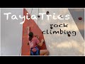 TayiaTries: FAU Rock Climbing