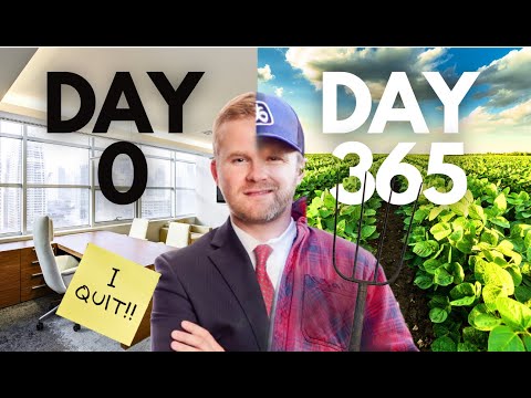 My entire 1st year of farming with zero experience. (I quit my job, and bought 150 acres).