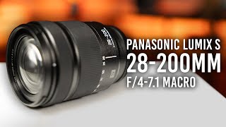 Video thumbnail for Panasonic LUMIX S 28-200mm f/4-7.1: An All-In-One Lens! by B&H Photo Video Pro Audio