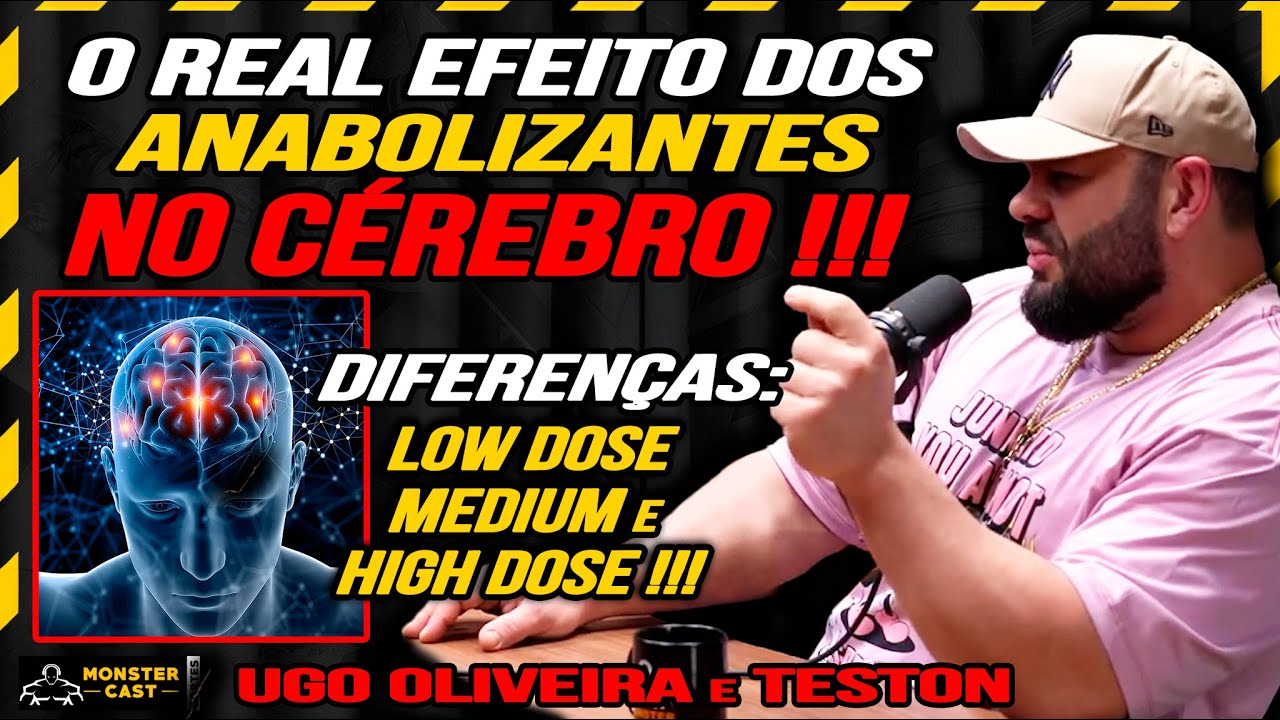 O PERIGO DOS ANABOLIZANTES PARA O DESENVOLVIMENTO CEREBRAL ! | UGO OLIVEIRA & PAULO TESTON
