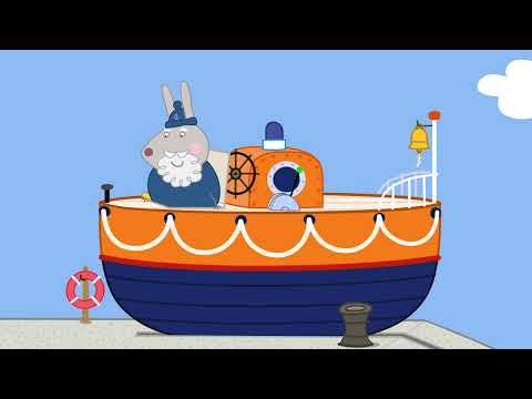 Peppa Pig Rides On The Lifeboat 🐷 🛟 Playtime With Peppa
