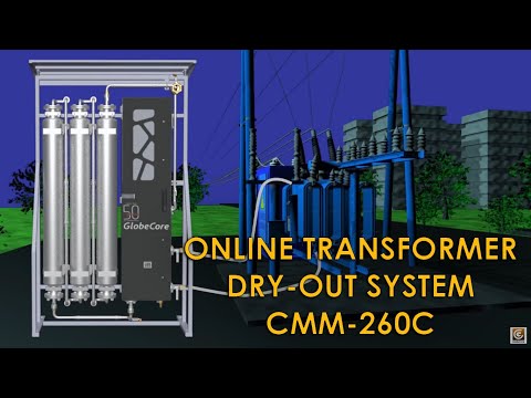 Online Transformer Insulation Drying. CMM-260C System