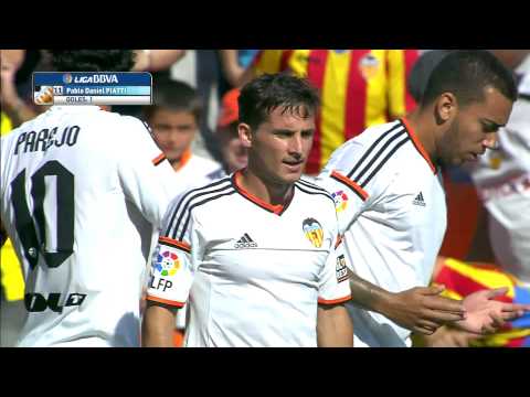Goal of Piatti (1-0) Valencia CF - RCD Espanyol - HD