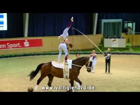Gilching Junior I - Team 12 - DJM Voltigieren Aachen 2017