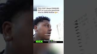 FULL CLIP: Derek CRASHED OUT on a security gaurd that tried to GRAB Deshae 😳👀.. Derek King