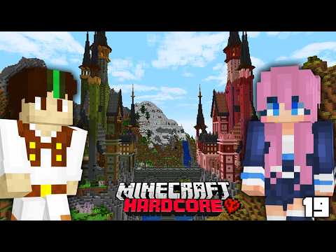 I Built Matching Castles for My Wife in Hardcore Minecraft!