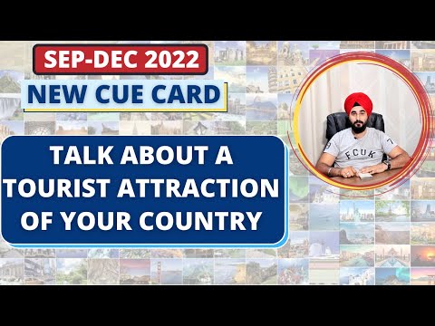 Talk About A Tourist Attraction  Of Your Country | Band 8.0+ Sample | Cue Card Sep-Dec | #ramandeep