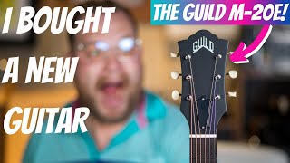 Video thumbnail for Unboxing and reviewing my NEW @GuildGuitarsUSA M-20! I've wanted this guitar for years. by Jeremy Sheppard