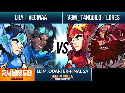 Lily & Vecinaa vs V3m T4nquilo & Lores - Elimination Quarter-Final - Summer Championship 2022 - SA
