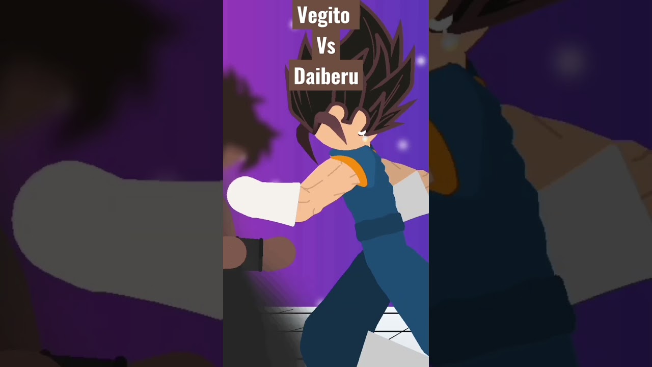 goku vs daiberu #shorts #sticknodes #sticknodespro #dbz