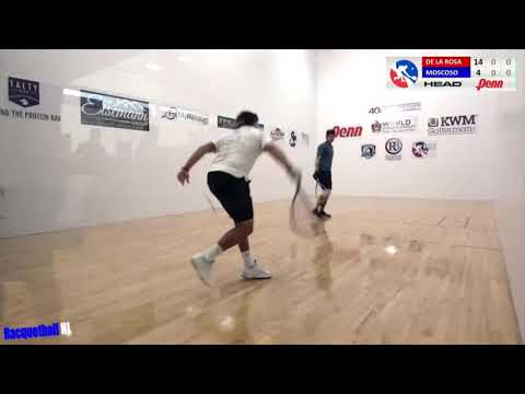 Racquetball Highlights De la Rosa vs Moscoso Final 2021