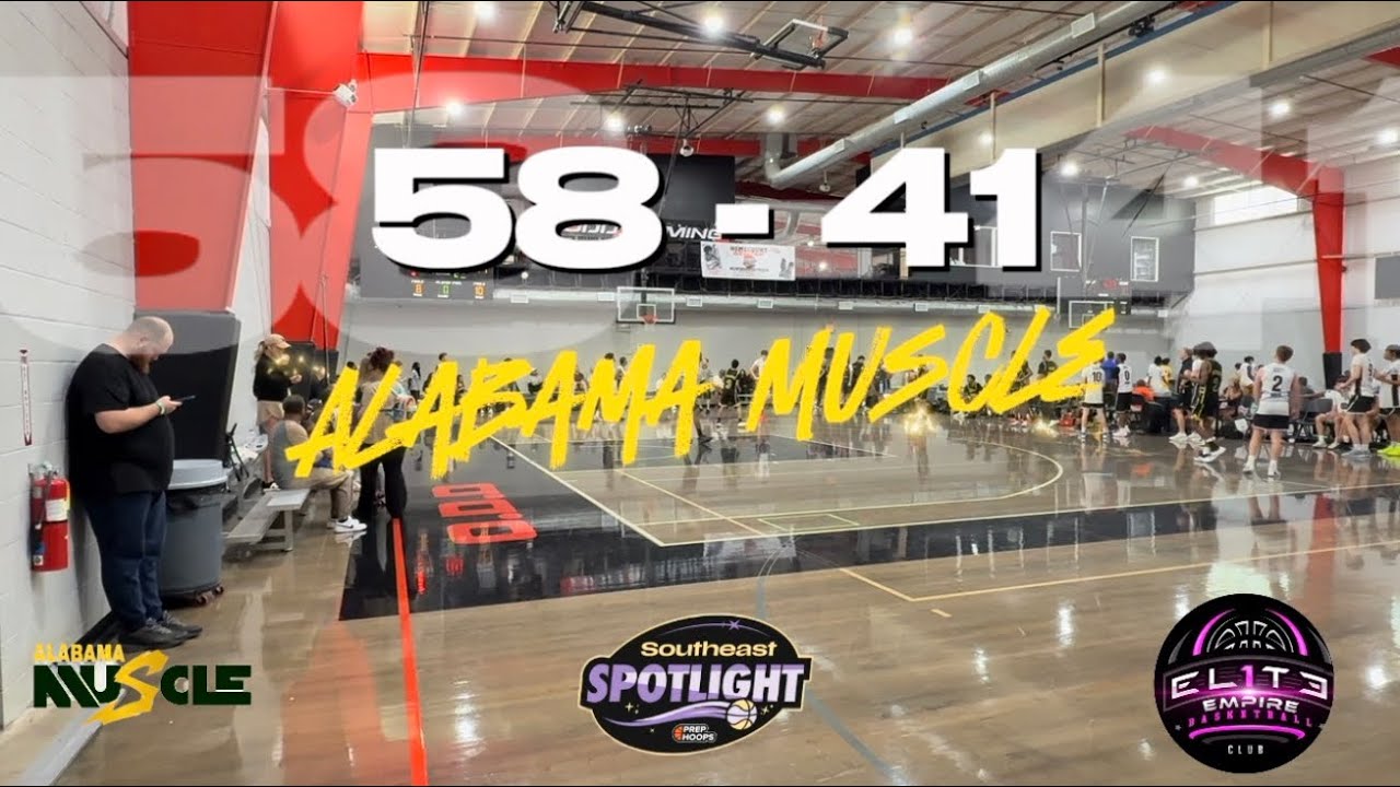 Elite Empire (UA Rise) vs Alabama Muscle (Independent) | Prep hoops | Southeast Spotlight 