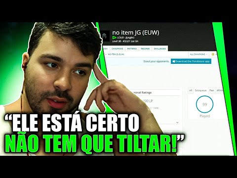 CROC muda o nick "Sem item jungle" e COMUNIDADE se REVOLTA!