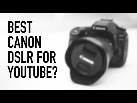 Best Canon DSLR for Video (Youtube): SL2 vs 80D vs 6D mk ii