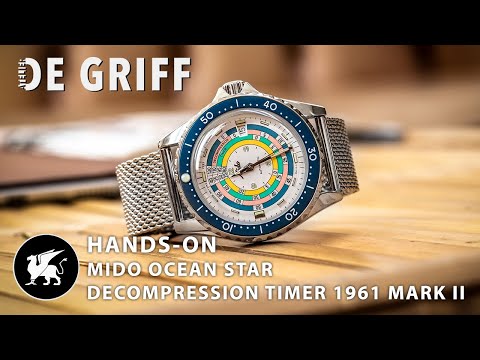 Mido Ocean Star Decompression Timer 1961 LE mark II Hands-On Review - Atelier DE GRIFF