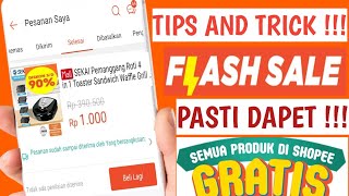 Cara Cepat Checkout Flash Sale Shopee Dapat Barang Gratis
