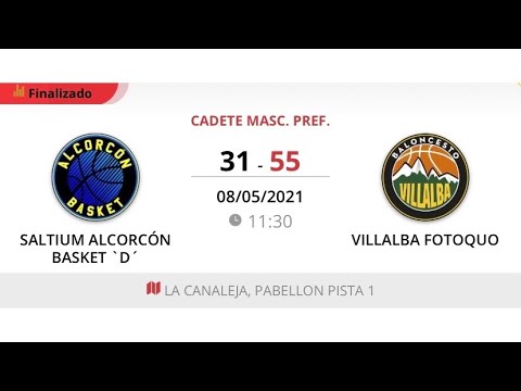 Alcorcón Basket D vs Cadete Fotoquo