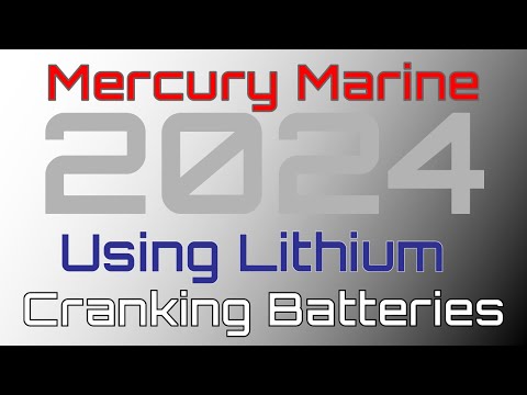 Using Lithium Batteries for Cranking - Mercury Outboards
