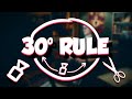Prevent Jarring Edits Using The 30 Degree Rule