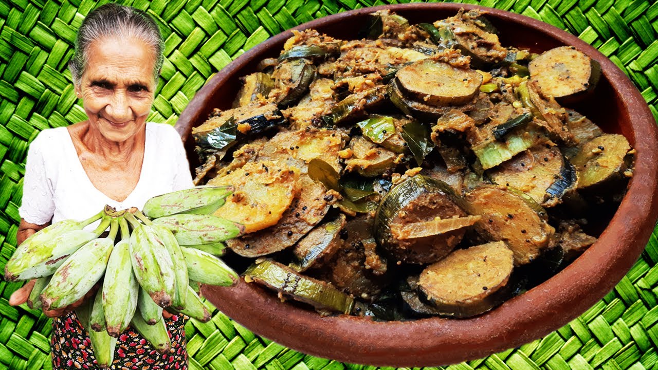 Fried Ash Plantain Curry