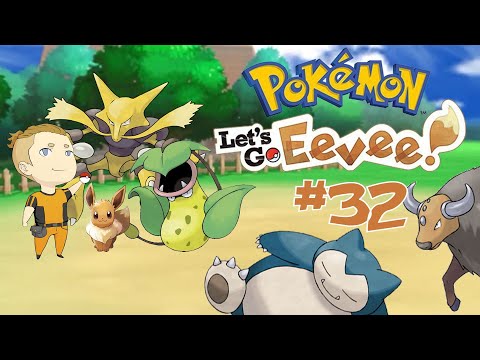 Pokemon Lets Go Eevee - Ep 32 - Sabrina Is An Android!?