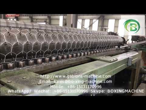 gabion meesh machine;MACCAFERRI Gabion mesh machine line