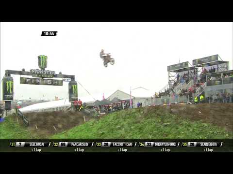 Lawrence vs Coldenhoff Race 1 battle - Monster Energy FIM MXoN Presented by Fiat...