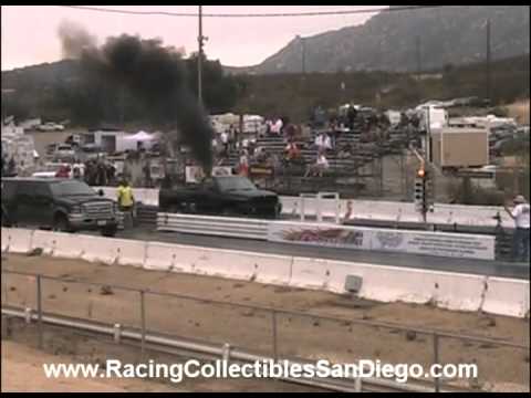 Thumbnail for Ford Power Stroke Diesel Truck Drag Racing Barona Drag Strip 10-20-2012 by Ford LCF