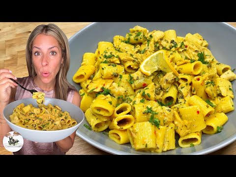 Ultimate Chicken Piccata Pasta | Easy Weeknight Dinner!