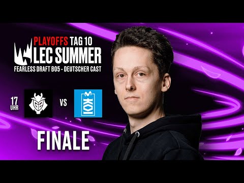 🟢LEC SUMMER PLAYOFFS TAG 10 - FINALE🟢FEARLESS DRAFT BO5 🟢 #WatchLEC