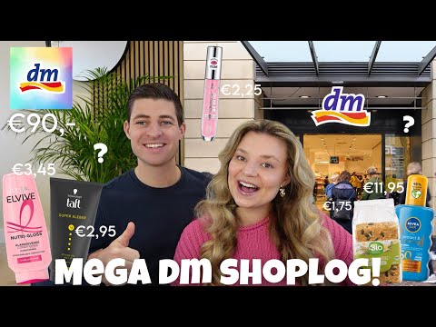 DM SHOPLOG JANUARY 2026! COME SHOPPING WITH US IN GERMANY + TEST SNACKS | Joyce Rikken