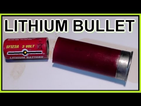 Lithium Battery Shotgun Bullet  ☢