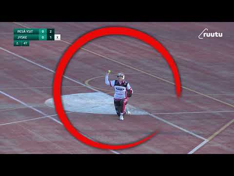 Ottelun päättänyt jekutus Pesä Ysit - Laitilan Jyske