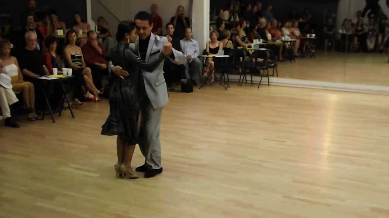 Carolina Jaurena & Andres Bravo at Milonga Nocturna 08.11.12