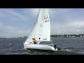 Southport Y C N C 2017 PHRF 1 Ranger Fun 23 Beating On Finish Leg