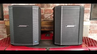 Dual Bose S1 demo and review