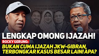Download lagu LENGKAP OMONG IJAZAH! ROCKY GERUNG: BUKAN CUMA IJAZAH JKW-GIBRAN, TERBONGKAR KASUS BESAR LAIN! APA? mp3