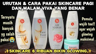 Download lagu THE CORRECT SEQUENCE OF USING VIVA SKINCARE MORNING AND EVENING | VIVA SKINCARE #wulanhusna mp3