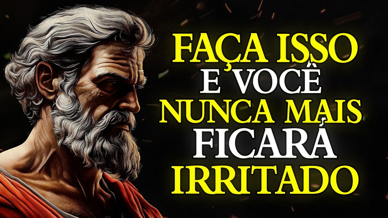 APRENDA ISSO e VOCÊ NUNCA MAIS PERDERÁ A CALMA COM NINGUÉM | ESTOICISMO 🏛️