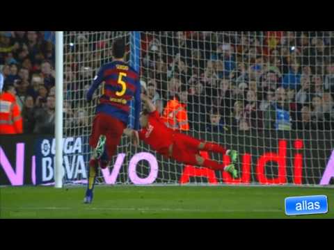 FC Barcelona - Celta Vigo in super slow motion