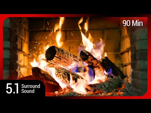 Cozy Fireplace 4K HDR UHD whit 5.1 Dolby Atmos Surround sound