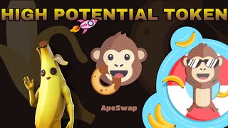 HOW TO BUY BANANA TOKEN IN APESWAP IN TRUST WALLET | NEW & HIGH POTENTIAL 100X YIELD FARMING TOKEN