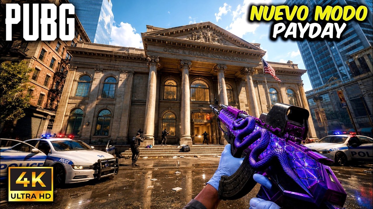 PUBG PAYDAY 💰 MI PRIMER ATRACO Y CASI LO ARRUINO TODO