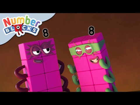 @Numberblocks  | A Tale of Two Octoblocks 🦸🦹 | Educational | Learn to Count