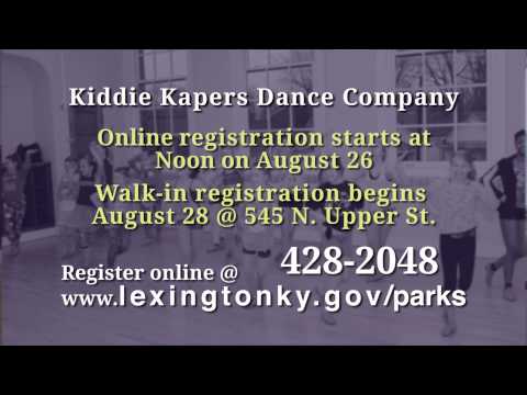 Kiddie Kapers Dance Company Registration