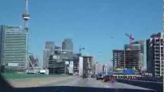 preview picture of video 'Downtown Toronto: From the West on the Gardiner Expressway'