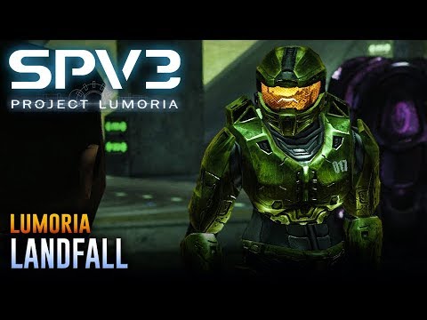 Halo CE (SPV3.2) | Lumoria Walkthrough - Mission 1: LANDFALL